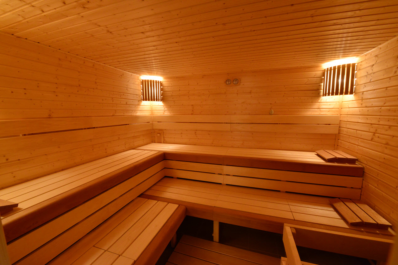 sauna i pára